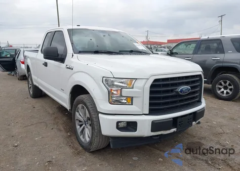 2017 Ford F-150 Xl из США, поврежденный, VIN 1FTEX1EP4HFB96899